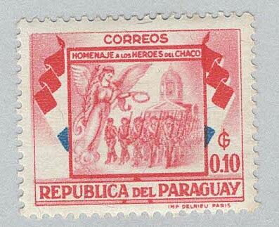 Paraguay 509 Soldiers Angel and Cathedral MNH 3 (BP95726)
