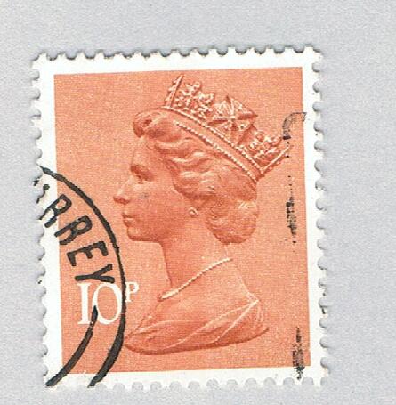 Great Britain QEII tan 10p (AP137237)