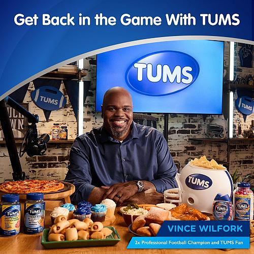 TUMS Chewable Antacid Tablets for Extra Strength Heartburn Relief Great for a...