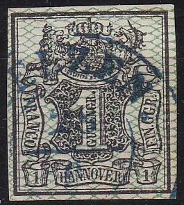 GERMANY Hannover [1855] MiNr 0009 ( O/used ) [01]