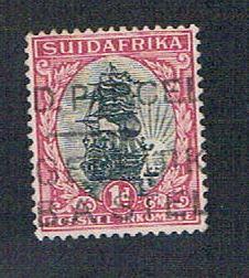 South Africa 34b Used Jan van Riebeeks Ship (S0649)