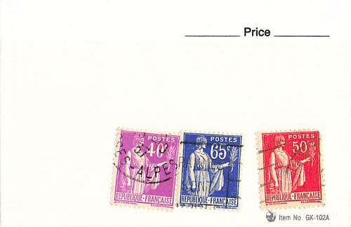 France 3 different of 3 total stamps included (SC0_345)