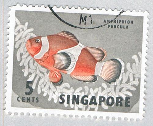 Singapore Fish orange 5c (AP126213)