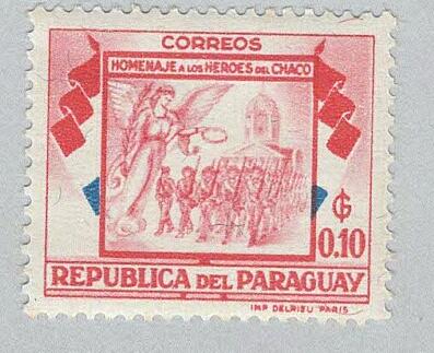 Paraguay 509 Soldiers Angel and Cathedral MNH 2 (BP95728)