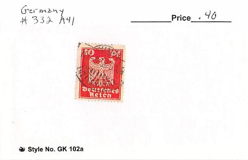 Germany 332 Used (SC0_776)