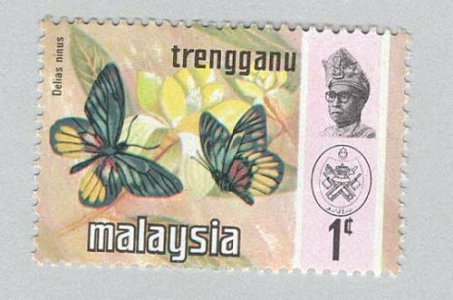Malaysia Trengganu 96 Butterflies MNH 1 (BP97206)