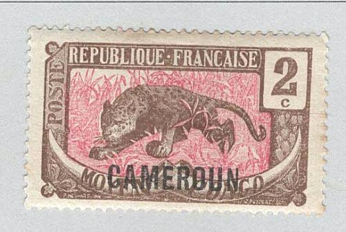 Cameroun 148 Leopard Overprint MLH (BP93223)