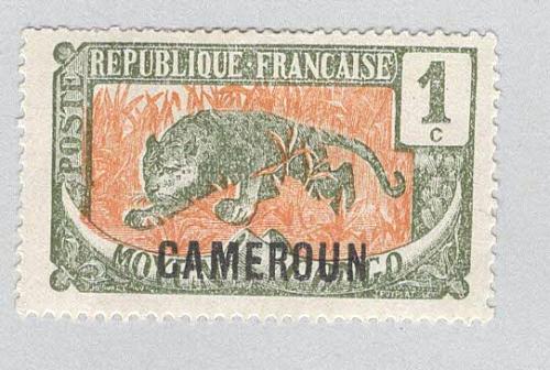 Cameroun 147 Leopard Overprint MLH (BP93222)