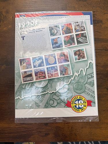 Celebrate the Century 1990 in Original Packaging, Scott #3191, Mint NH