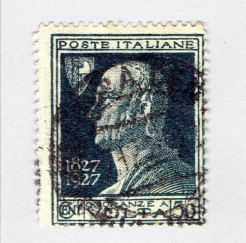 Italy 189 Alessandro Volta 1927 Used (BP92208)