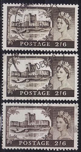 ENGLAND GREAT BRITAIN [1959] MiNr 0335 Iu,Iv,IIv ( O/used ) [02] sch&ouml;n