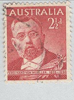 Australia Von Mueller Red 2 1/2 Used (BP90042)