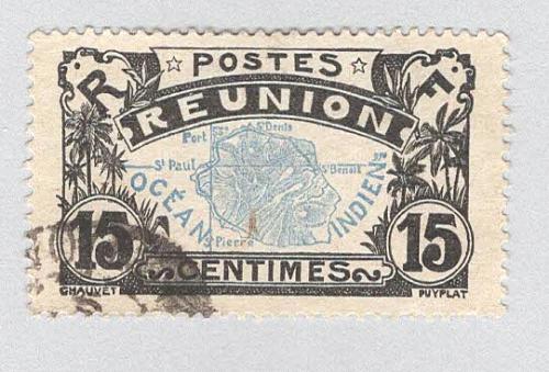 Reunion 69 Map of Reunion Used 3 (BP96109)