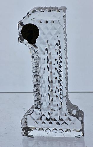 Signed Waterford crystal ashtray # 1