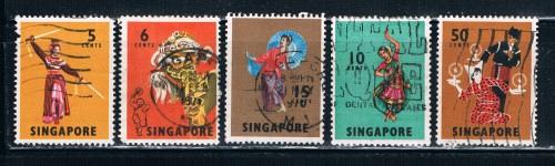Singapore 86-89;93 Used Dancers CV 2.00 (S0241)
