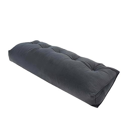 YEERSWAG 59x19.6x7.8 inch Velvet Soft Triangular Wedge Headboard PillowQueen ...