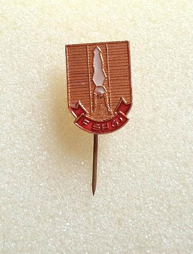 Albanian Gymnastics Federation. Vintage rare sport pin, badge