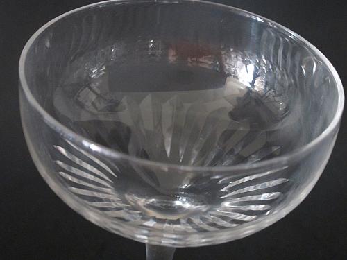 Lenox Cut glass Radiance champagne / dessert Crystal Made in USA replacement