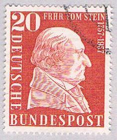 Germany 776 Used Baron vom Stein 1957 (BP49025)
