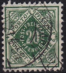 GERMANY W&uuml;rttemberg [Dienst] MiNr 0152 ( O/used )