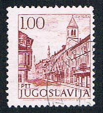 Yugoslavia 1073A Used Street Bitolj (BP16127)