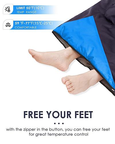 Sleeping Bags for Adults Backpacking Lightweight Waterproof- Cold Weather Sle...