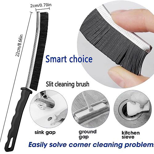 Gap Cleaning Brush Dead Corners Multifunctional BrushesBathroom Crevice Gaps ...