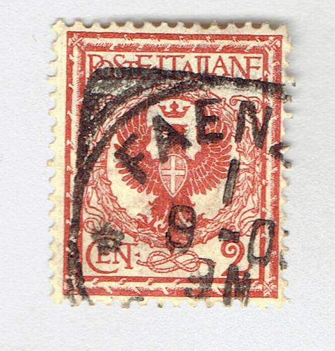 Italy 77 Coat of Arms 1901Used (BP92738)
