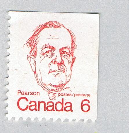 Canada Pearson red 6c (AP128310)