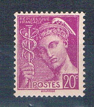 France 359 Unused Mercury 1938 (F0193)
