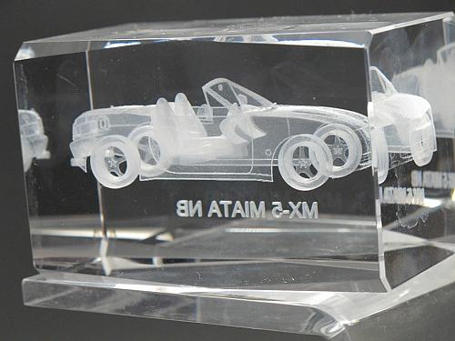 MX-5 MIATA NB, NC, glass paperweight, Great gift c23
