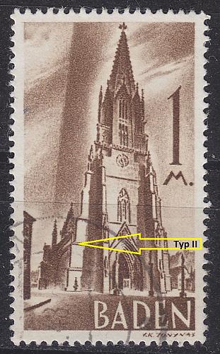 GERMANY Alliiert Franz. Zone [Baden] MiNr 0013 yv II ( O/used )