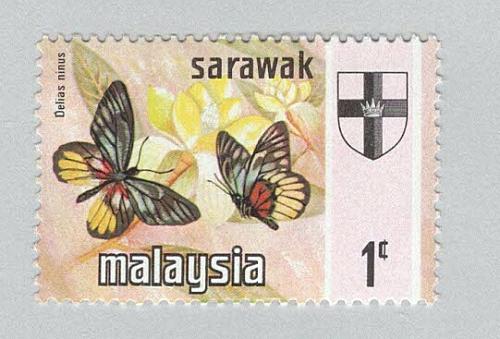Malaysia Sarawak 235 Butterfly MNH 3 (BP96118)