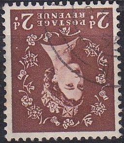 ENGLAND GREAT BRITAIN [1952] MiNr 0260 Z ( O/used ) [02]