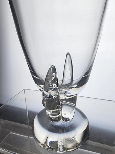 Steuben Signed vase Glass