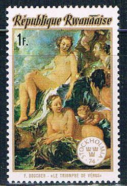 Rwanda 597 Unused Painting Triumph of Venus (R0316)+