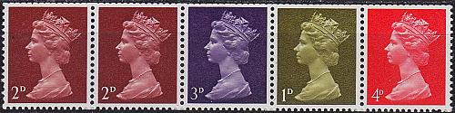 ENGLAND GREAT BRITAIN [Zdr] Wz1 ( **/mnh ) Machin se-tenant