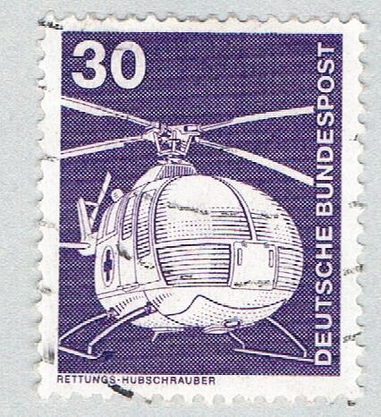 Germany 1173 Used Helicopter 1 1975 (BP58930)