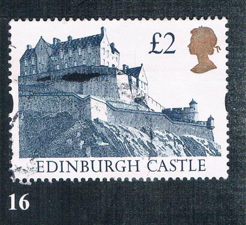 Great Britain 1447 Used Edinburgh Castle CV 1.10 (BP216)