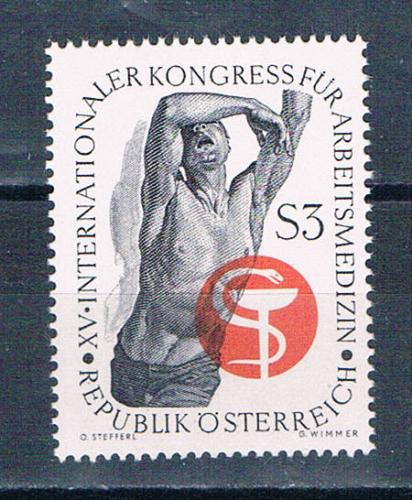 Austria 772 Unused Sick Worker 1966 (A0527)+
