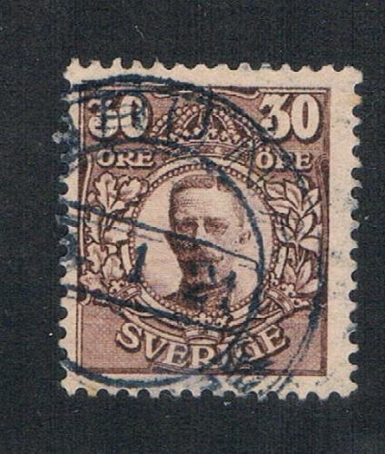 Sweden 86 Used Gustaf V (S0398)
