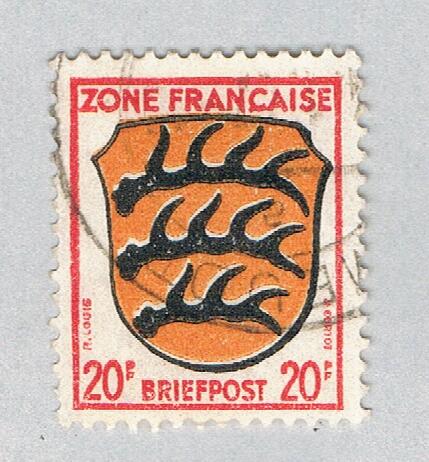 Germany Occupation 4N8 Used Arms 1 1945 (BP59108)