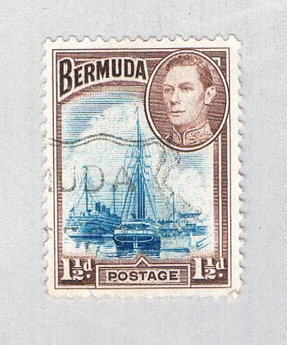 Bermuda 119 Used Hamilton Harbor 1938 CV 1.40 (BP64501)