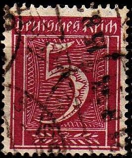 GERMANY REICH [1921] MiNr 0158 ( O/used )