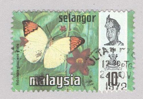 Malaysia Selangor 132 Butterflies Used 3 (BP98326)