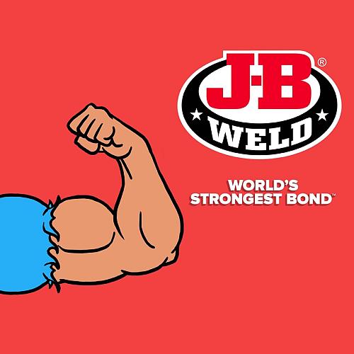 J-B Weld 8237 PlasticWeld Plastic Repair Epoxy Putty - 2 oz.
