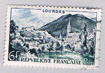 France 719 Used Lourdes 1954 (BP56521)