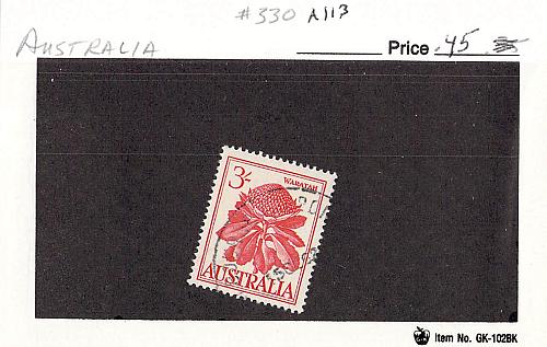 Australia 330 Used 1 1959 (SC0_004)