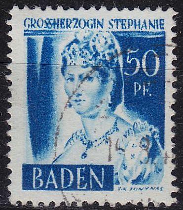GERMANY Alliiert Franz. Zone [Baden] MiNr 0024 y I ( O/used ) [01]