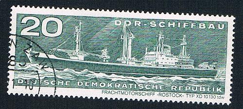 Germany DDR 1320 Used Passenger Ship 1971 (BP83506)